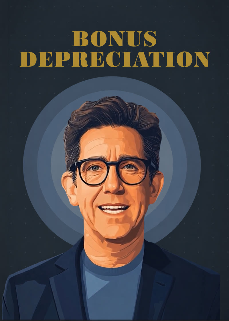 Bonus Depreciation — Baker House tax animation