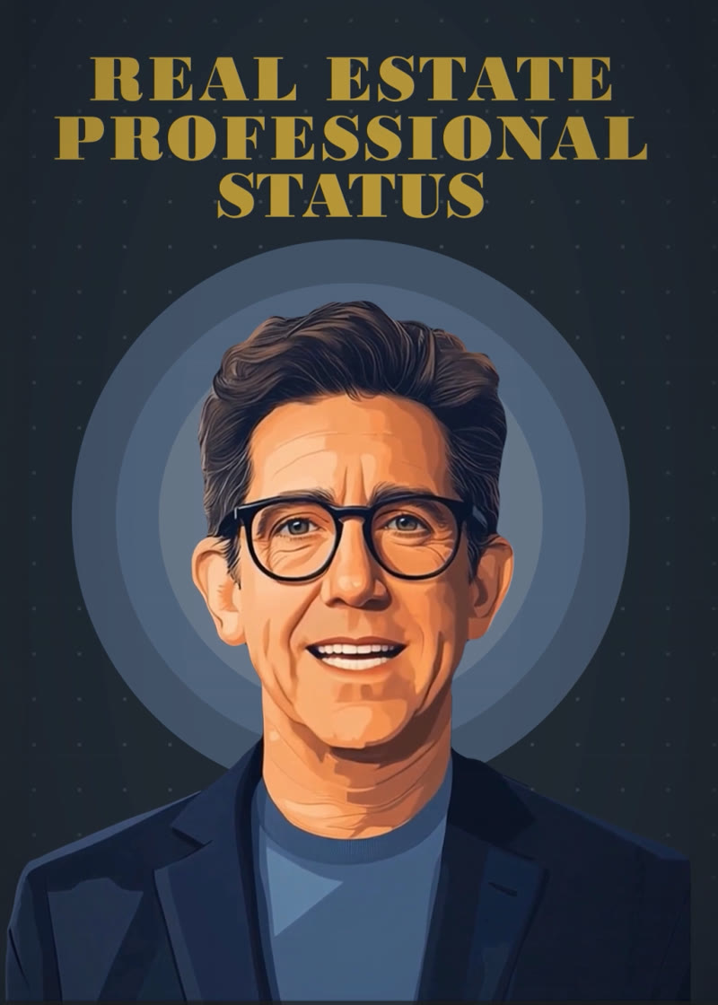 Real Estate Professional Status — Baker House tax animation
